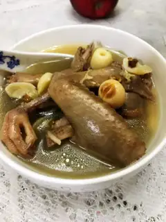 Make Old pigeon green bean soup step 9