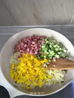 Make Egg fried rice step 6