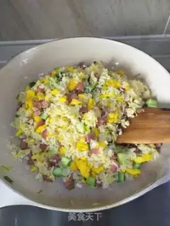 Make Egg fried rice step 7