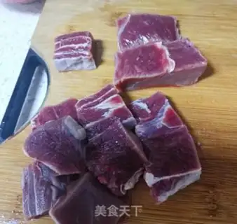 Make Curry beef jerky step 0