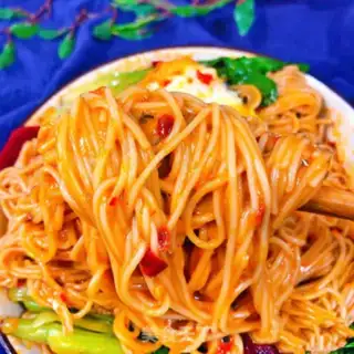 Make Hot noodles step 5