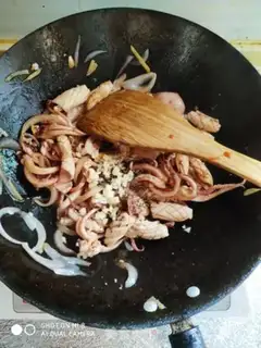 Make Barbecue squid step 7