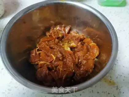 Make Curry beef jerky step 3