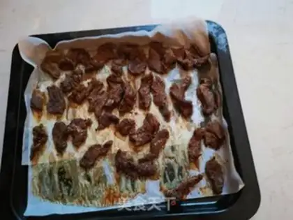 Make Curry beef jerky step 5