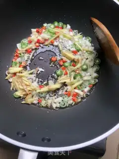 Make Spicy garter step 4