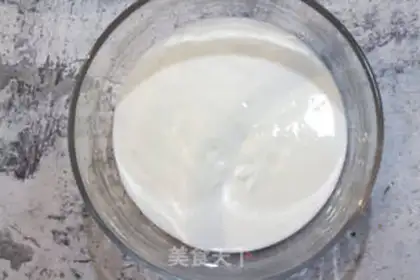Make Blue yogurt mousse cake step 5