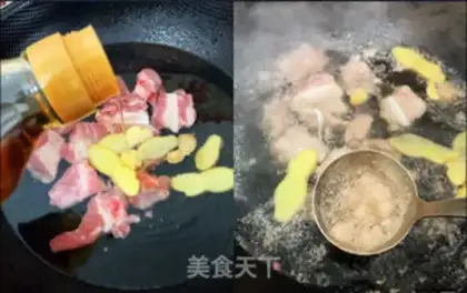Make radish corn ribs soup step 1