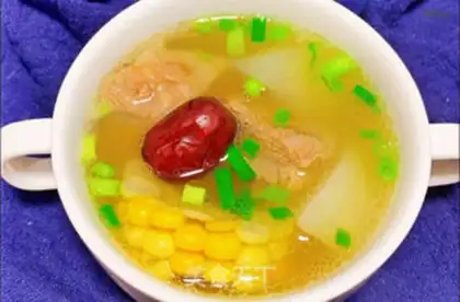 Make radish corn ribs soup step 5