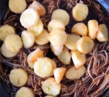 Make Ginger mushrooms burning Okja tofu step 4