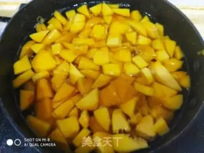 Make Peach jelly step 3