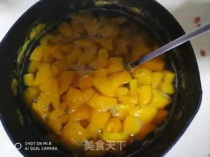 Make Peach jelly step 6