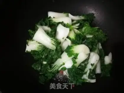 Make Garlic cabbage step 4