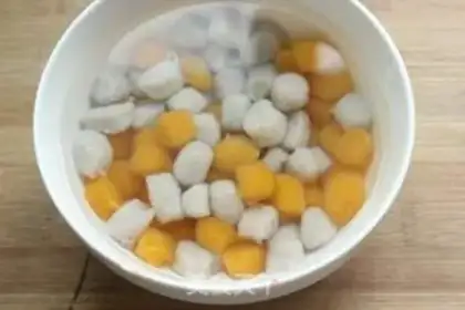 Make Cinnamon taco eggs step 2