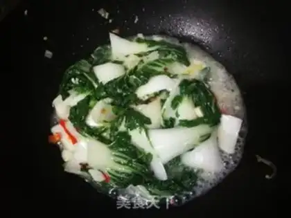 Make Garlic cabbage step 6