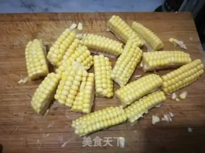 Make White corn step 2