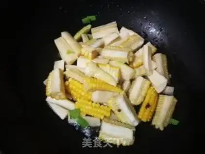 Make White corn step 6
