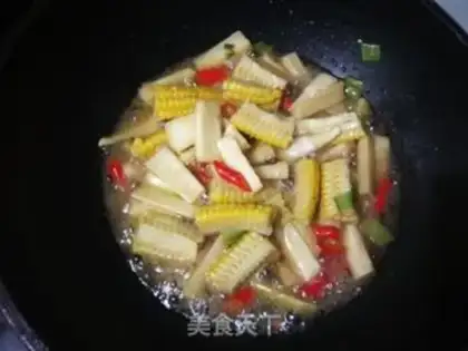 Make White corn step 9