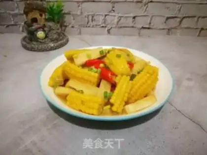 Make White corn step 10