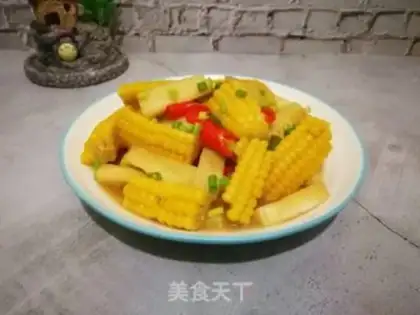 Make White corn step 12