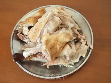 Make Black bean duck bone step 1