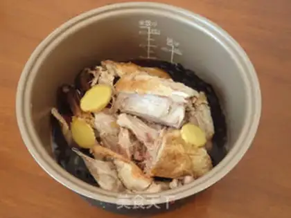 Make Black bean duck bone step 3