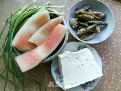 Make Fish tofu melon sauce step 0