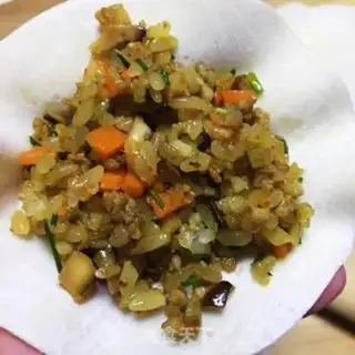 Make Carrot mushrooms and rice step 10