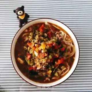 Make Beef noodles step 8