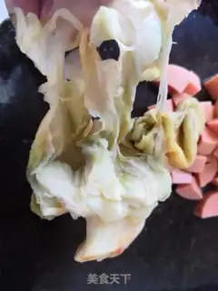 Make Bean-cracked ham step 1