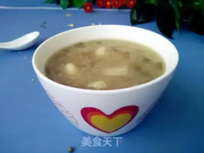 Make Lily green bean congee step 6