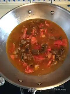 Make Tomato beef step 4