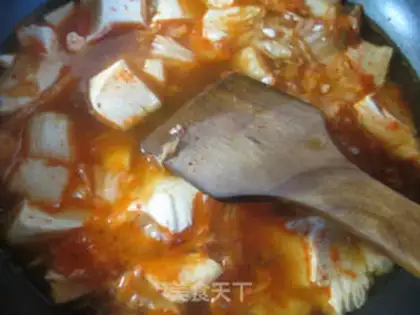Make Pickle tofu soup step 7
