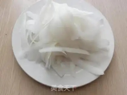 Make The radish step 0