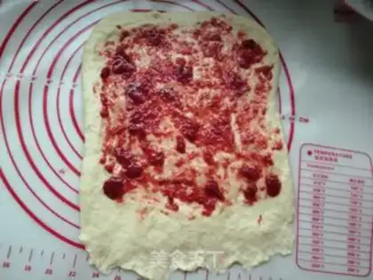 Make Cherry jam bread step 7