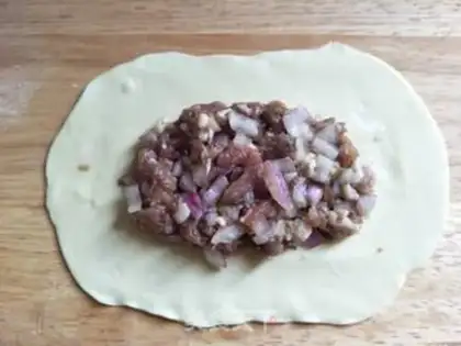 Make A lamb bun step 5
