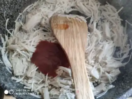 Make Scramble step 5