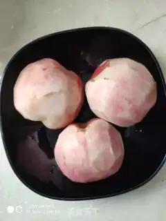 Make Peach juice step 1