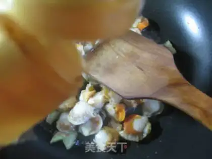Make Cream pepper scallops step 2