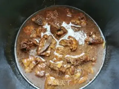 Make Sugar vinegar ribs step 8