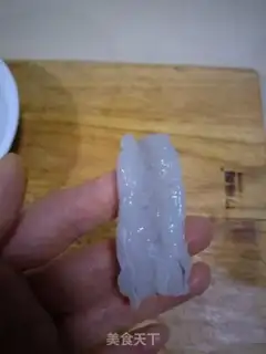 Make Shrimp balls with eggplant juice step 0
