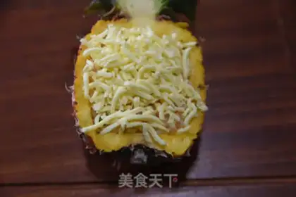Make Pineapple rice step 3