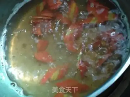 Make Red burning mushrooms step 5