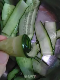 Make Cold cucumber step 3