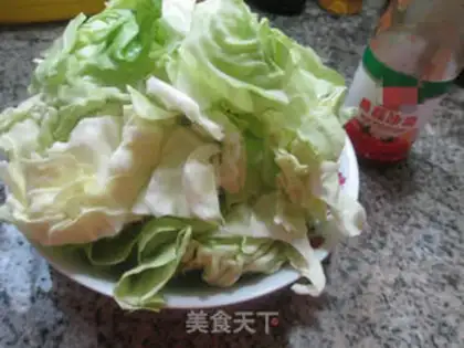 Make Cheese and cabbage step 0
