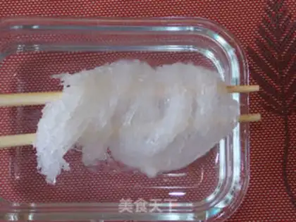 Make Swallow nest hair step 1