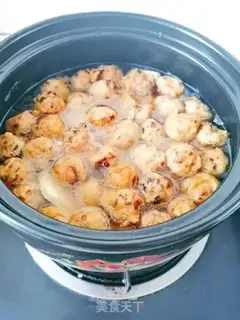 Make Chickenball tofu step 7