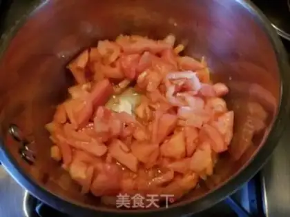 Make Tomato shrimp step 5