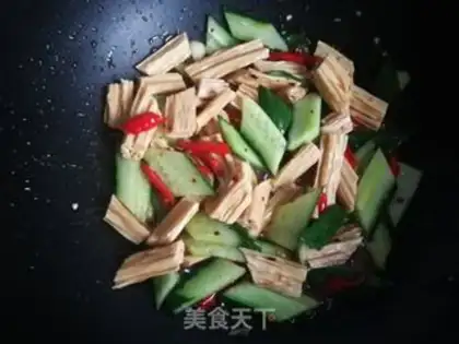 Make cucumber scabs step 9