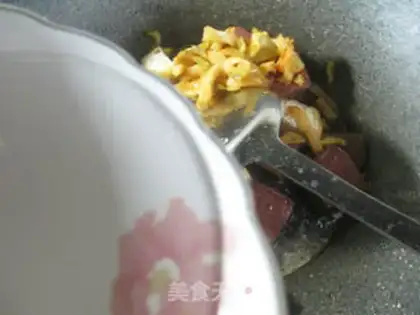 Make Soy tofu for veggied duck blood step 2