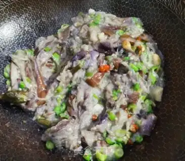 Make A regular eggplant step 6